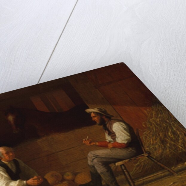 Talking It Over, 1872 by Enoch Wood Perry