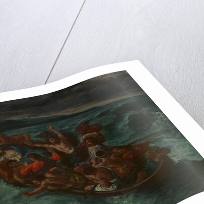 Christ Asleep during the Tempest, ca. 1853 by Eugene Delacroix