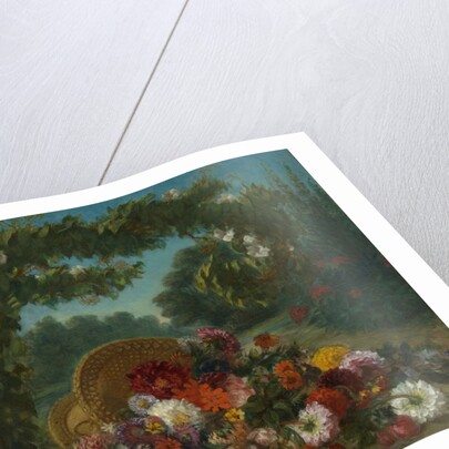 Basket of Flowers, 1848-49 by Eugene Delacroix