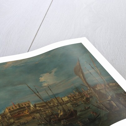 Venice from the Bacino di San Marco, ca. 1765 by Francesco Guardi