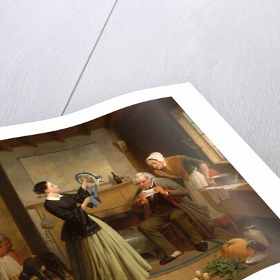 The New Bonnet, 1858 by Francis William Edmonds