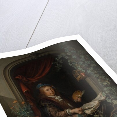 Self-Portrait, ca. 1665 by Gerrit Dou