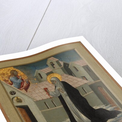 Saint Catherine of Siena Exchanging Her Heart with Christ by Giovanni di Paolo