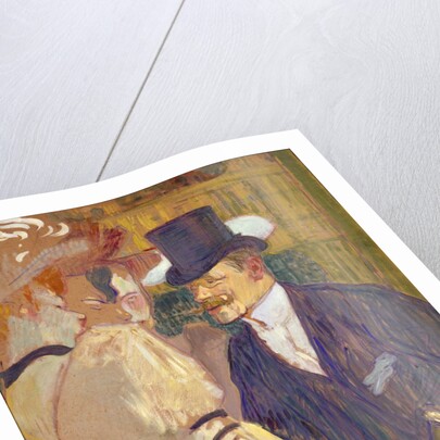 The Englishman at the Moulin Rouge, 1892 by Henri de Toulouse-Lautrec