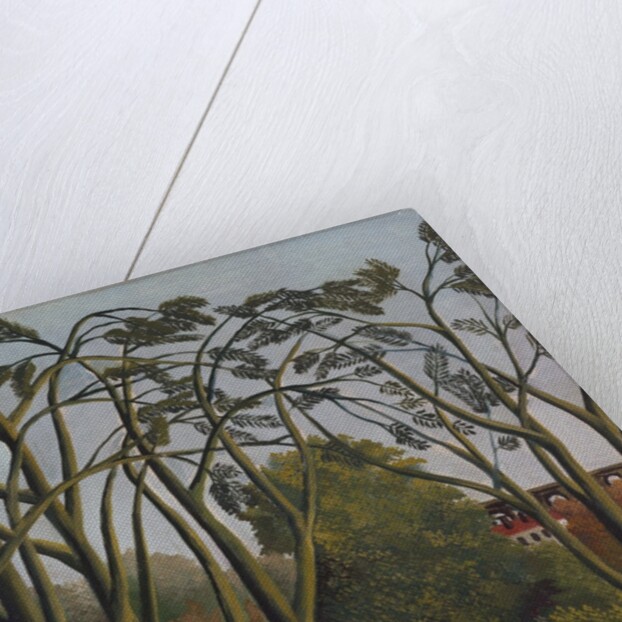 The Banks of the Bièvre near Bicêtre, ca. 1908-09 by Henri Rousseau