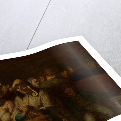 The Third-Class Carriage, ca. 1862-64 by Honore Daumier