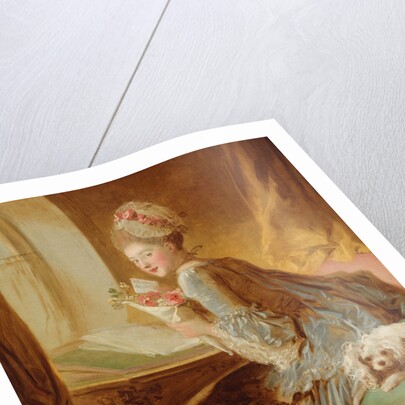 The Love Letter, early 1770s by Jean-Honore Fragonard