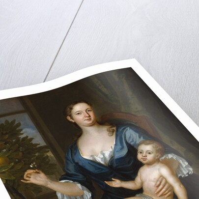 Mrs. Francis Brinley and Her Son Francis, 1729 by John Smibert