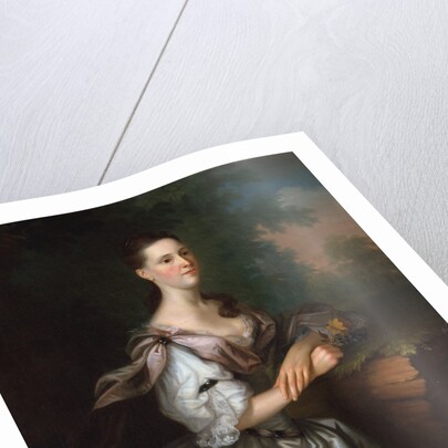Mrs. Samuel Cutts, ca. 1762-63 by Joseph Blackburn