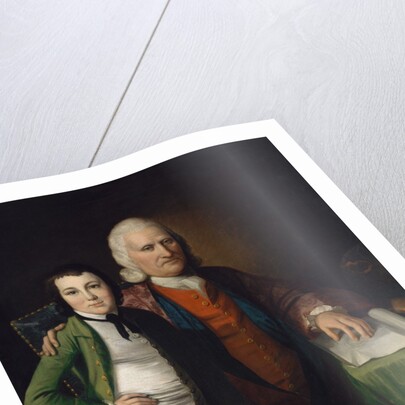 Cadwallader Colden and His Grandson Warren De Lancey, ca. 1772 by Matthew Pratt