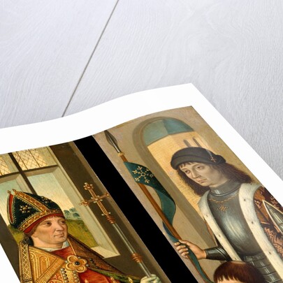 Saint Donatian; Saint Victor Presenting a Donor by Unknown