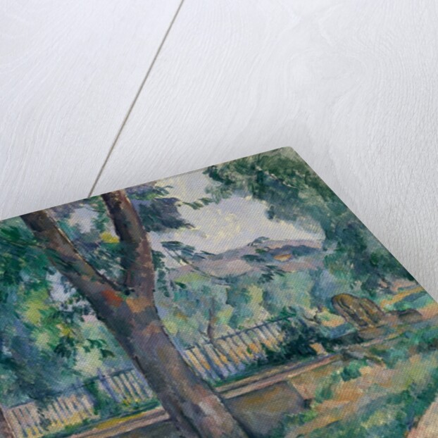 The Pool at Jas de Bouffan, ca. 1885-86 by Paul Cezanne