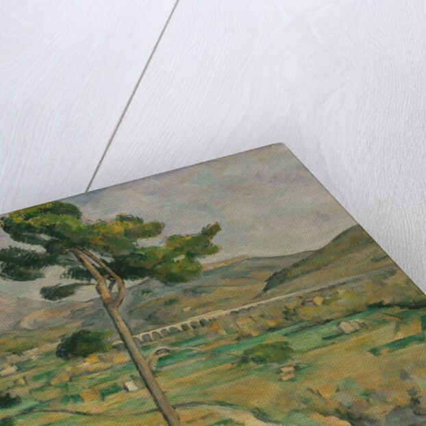 Mont Sainte-Victoire and the Viaduct of the Arc River Valley, 1882-85 by Paul Cezanne