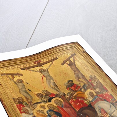 The Crucifixion, 1340s by Pietro Lorenzetti