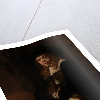 Portrait of Gerard de Lairesse, 1665-67 by Rembrandt Harmensz van Rijn