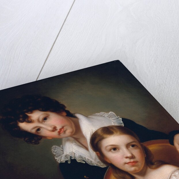 Michael Angelo and Emma Clara Peale, ca. 1826 by Rembrandt Peale