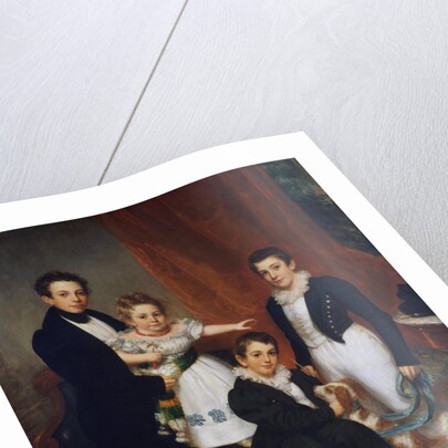 The Knapp Children, ca. 1833-34 by Samuel Lovett Waldo