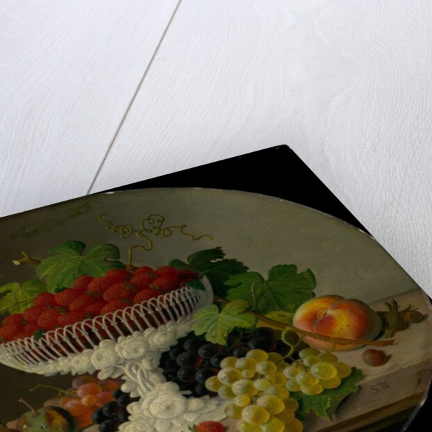 Still Life with Strawberries in a Compote, 1865-70 by Severin Roesen