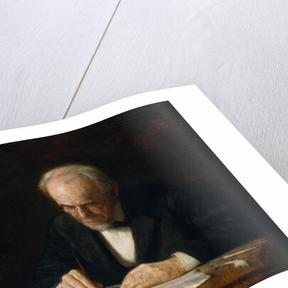 The Writing Master, 1882 by Thomas Eakins