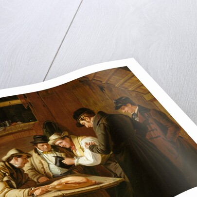 The Raffle, 1837 by William Sidney Mount