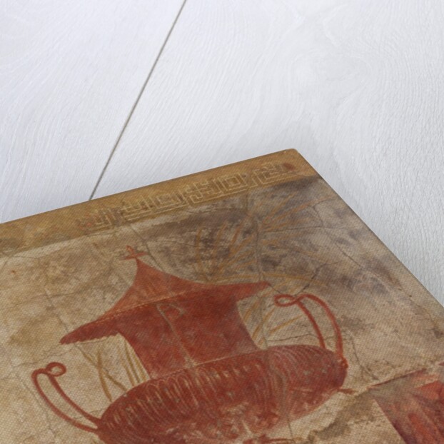 Wall painting fragment from the peristyle of the Villa of P. Fannius Synistor…, ca. 50-40 B.C by Unknown