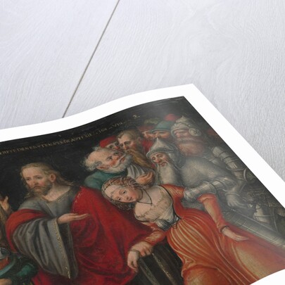 Christ and the Adulteress, ca. 1545-50 by Lucas Cranach the Younger