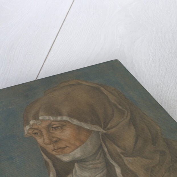 Portrait of a Woman, Said to Be Caritas Pirckheimer by Imitator of Albrecht Dürer