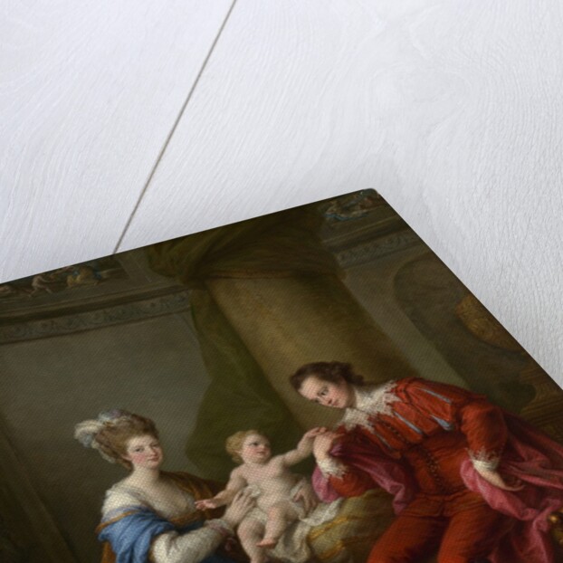 Edward Smith Stanley, Twelfth Earl of Derby, with His First Wife and Their Son, c1776 by Angelica Kauffman