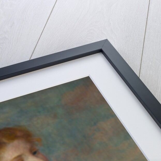 A Young Girl with Daisies, 1889 by Pierre-Auguste Renoir