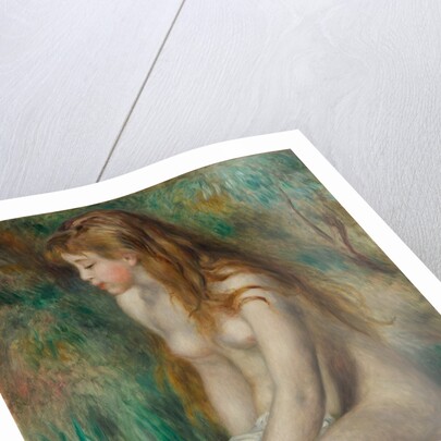 Young Girl Bathing, 1892 by Pierre-Auguste Renoir