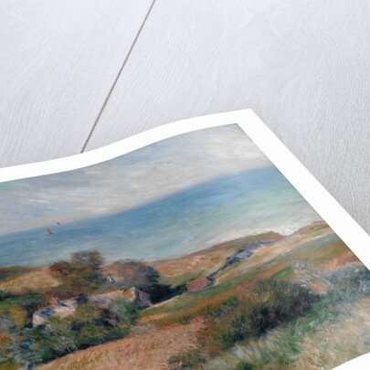 View of the Seacoast near Wargemont in Normandy, 1880 by Pierre-Auguste Renoir