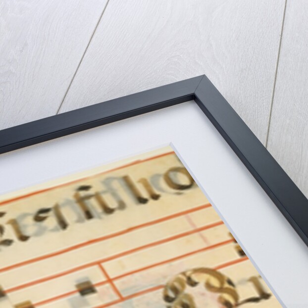 Manuscript Illumination with All Saints in an Initial V, from an Antiphonary, 1450-60 by Cosmè Tura