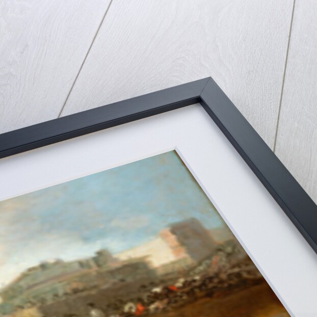 Bullfight in a Divided Ring by Francisco Goya