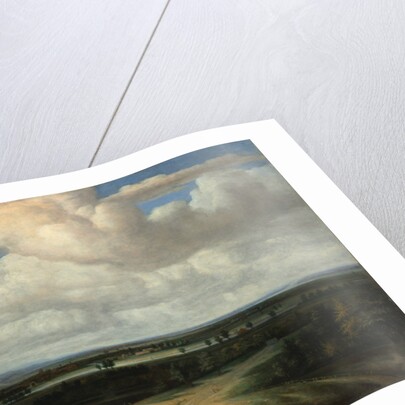 A Panoramic Landscape with a Country Estate, ca. 1649 by Philip Koninck