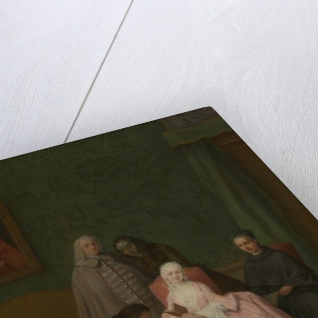 The Visit, 1746 by Pietro Longhi