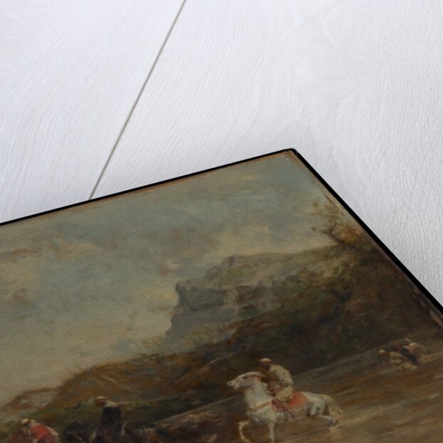 Arabs Crossing a Ford, 1873 by Eugene Fromentin