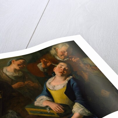 Teasing a Sleeping Girl, ca. 1760 by Gaspare Traversi