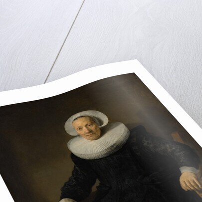 Old Woman in an Armchair by Attributed to Jacob Backer