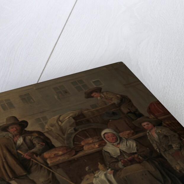 The Baker's Cart, 1656 by Jean Michelin