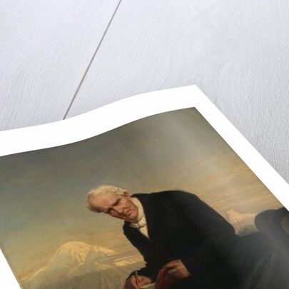 Baron Alexander von Humboldt, 1859 by Julius Schrader