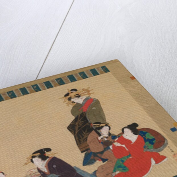 Five Beauties, 1840 by Hokuba