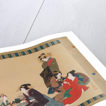 Five Beauties, 1840 by Hokuba