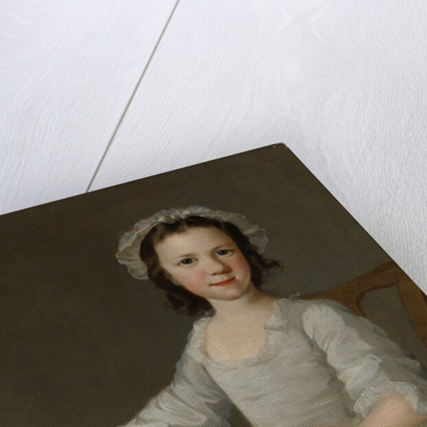 Girl Building a House of Cards, mid-18th century by Attributed to Thomas Frye