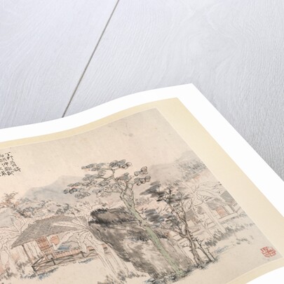 Garden scene, 1867 by Wu Tao