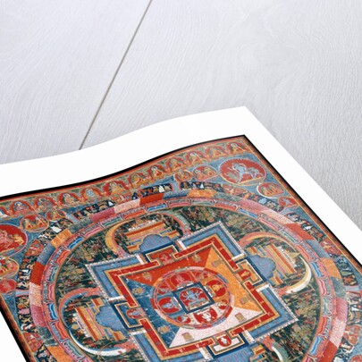 Mandala of Jnanadakini, late 14th century by Unknown