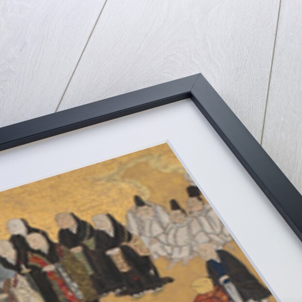 Leaves of Wild Ginger, from the Phantom Genji Scrolls…, mid-17th century by Unknown