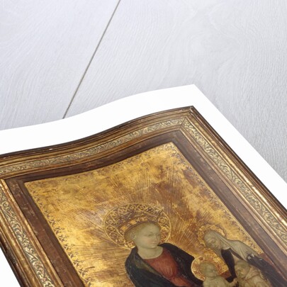 Madonna and Child with Saint Catherine of Siena and a Carthusian Donor, ca. 1411-24 by Italian