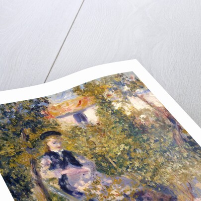 Nini in the Garden, 1876 by Pierre-Auguste Renoir