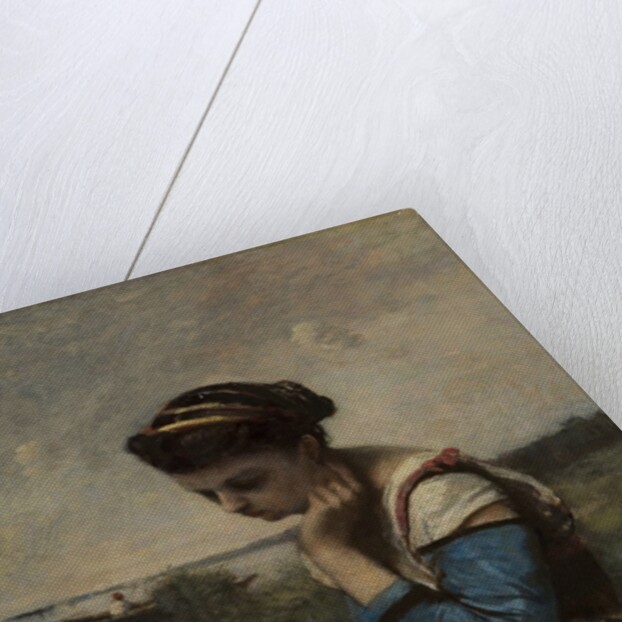 A Woman Reading, 1869 and 1870 by Jean-Baptiste-Camille Corot