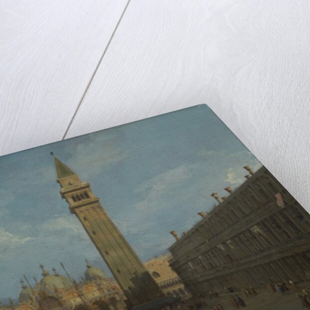 Piazza San Marco, late 1720s by Canaletto